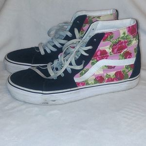 Men's 8.5 Vans Romantic Floral women's 10